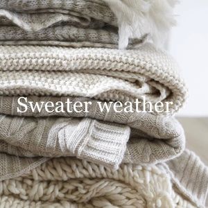 Sweater weather is here!!!